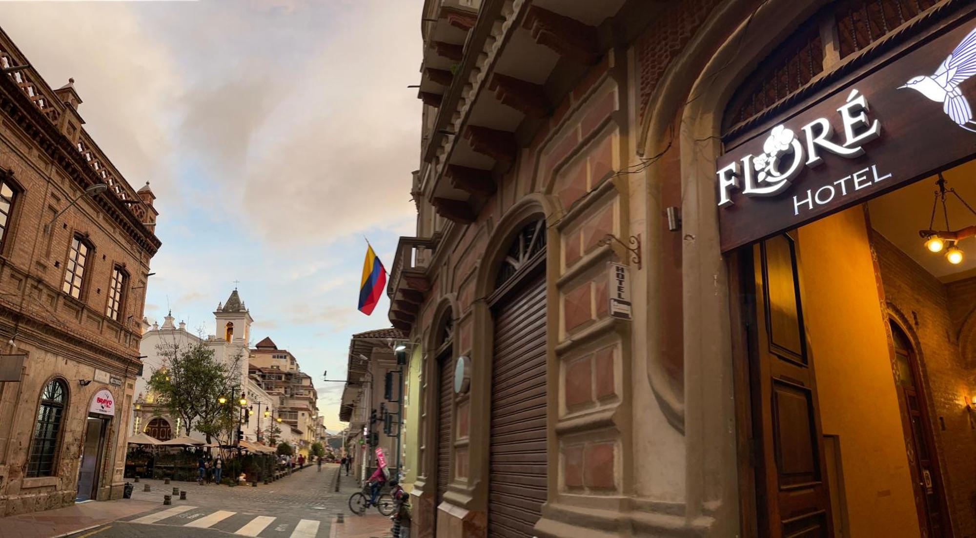 Flore Hotel Boutique Cuenca Zewnętrze zdjęcie